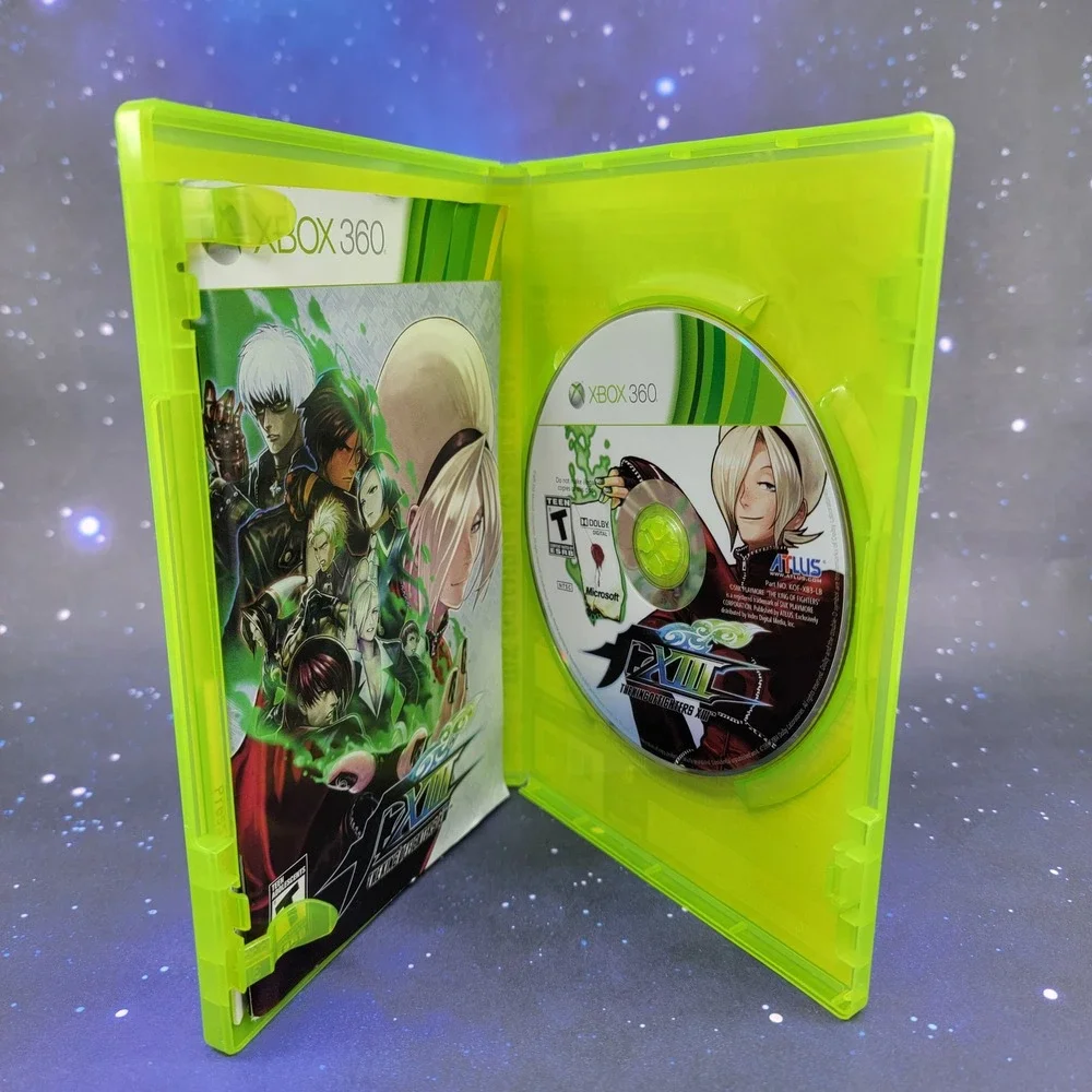 The King of Fighters XIII Xbox 360 SNK Atlus Fighting Game KOF XIII With Manual